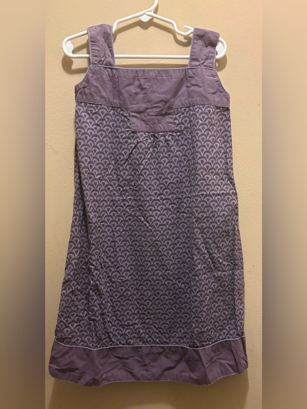 Vintage kate quinn size 4t purple scallop dress
